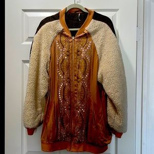 Free People jacket , reversible rarely worn.